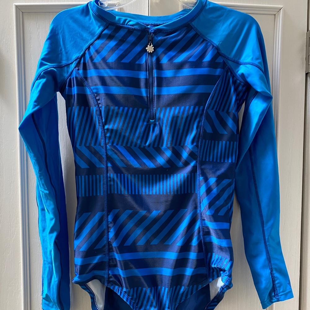 UVskinz Long Sleeve Zip Swimsuit M